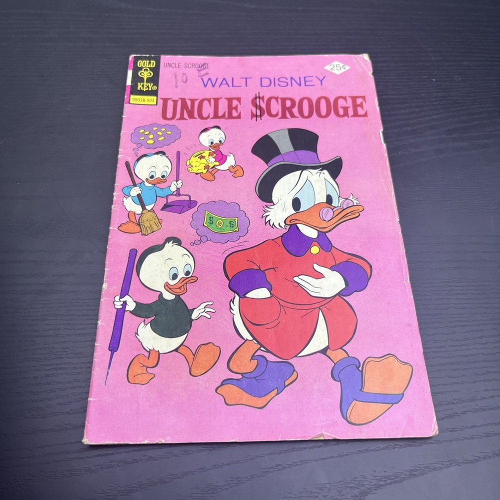 Uncle Scrooge #118 1975 Gold Key Disney Comic FN Walt Disney